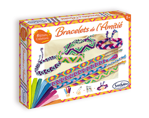 Bracelets de l´Amitie de Sentosphere Kits Creativos