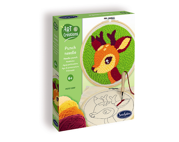 Punch Needle Petit Cerf de Sentosphere Kits Creativos