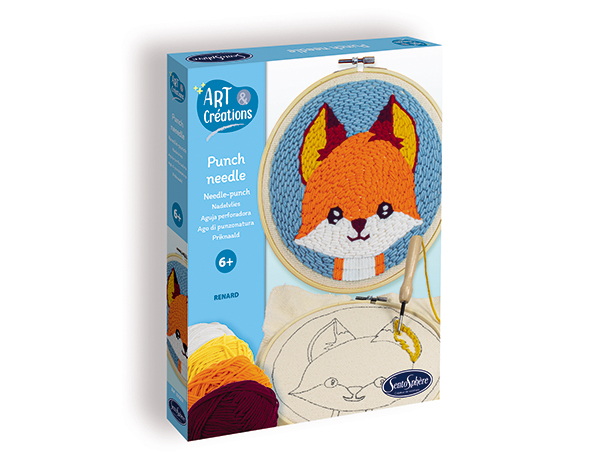 Punch Needle Renard de Sentosphere Kits Creativos