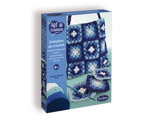 Mon Sac en Patchwork Blue de Sentosphere Kits Creativos