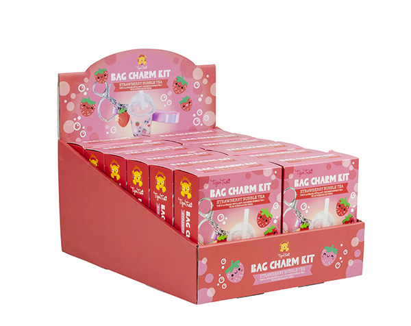 Bag Charm Kit Bubble Tea (Set 12 pc) de Tigertribe Manualidades