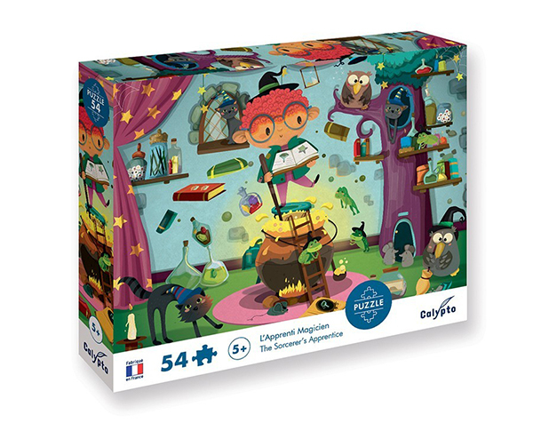 Puzzle 54 pc L'Apprenti Magicien de Sentosphere Express