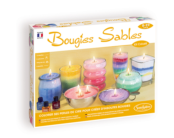 Bougies Sable de Sentosphere Express