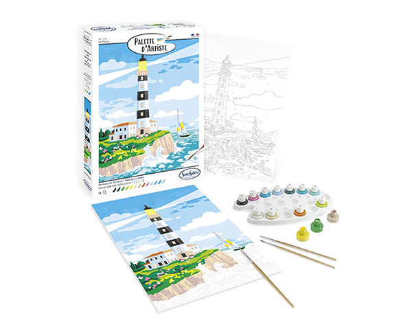Palette d'Artiste Phare Le Creach  de Sentosphere Express