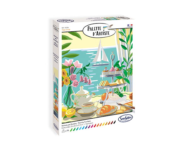 Palette d'Artiste Tea Time de Sentosphere Express