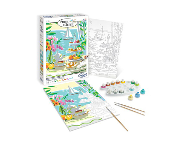 Palette d'Artiste Tea Time de Sentosphere Express