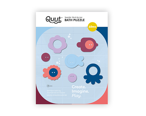 Bathpuzzle - Seaside de Quut Bath Toys