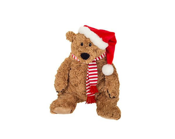 Brown bear Howard with Christmas outfit 34 cm de Teddy Hermann Halloween Christmas