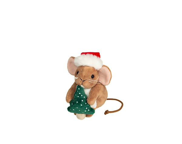 Christmas mouse with fir tree 11 cm de Teddy Hermann Halloween Christmas