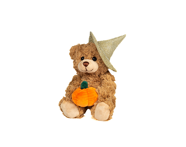 Halloween teddy bear w. pumkin 20 cm de Teddy Hermann Halloween Christmas