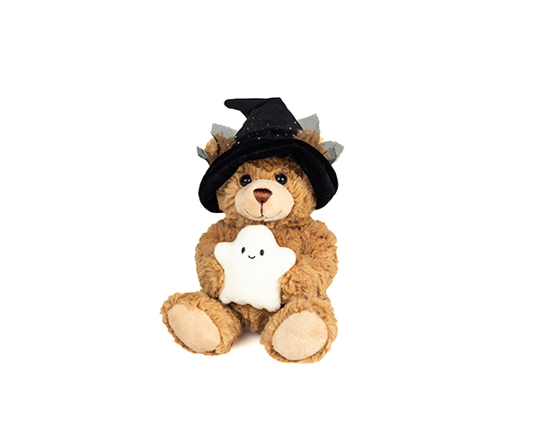 Halloween teddy bear w. ghost 20 cm de Teddy Hermann Halloween Christmas