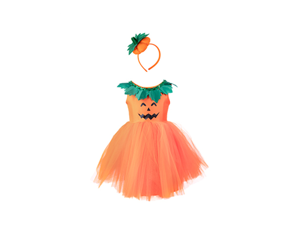 Pumpkin Patch Princess Dress & Headband Size 5-6 de GP Novedades JULIO-SEPTIEMBRE
