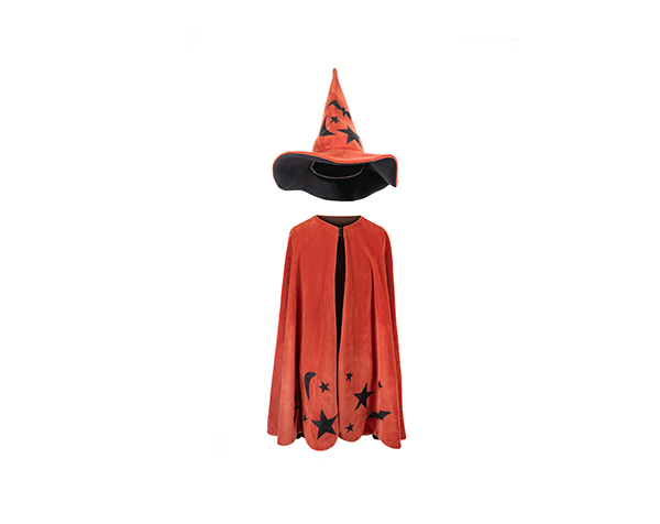 Autumn Embers Wizard Cape and Hat Size 4-6 de GP Novedades JULIO-SEPTIEMBRE