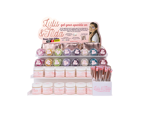 Glam Girl Eco Bio Glitter Display, FREE w/minimum total (filled display) de GP Novedades JULIO-SEPTIEMBRE
