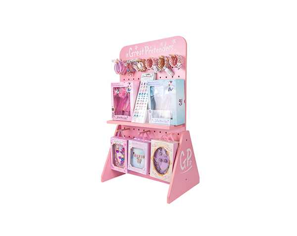 Pegboard Counter Display with Wood Dowels (EMPTY) de GP Novedades JULIO-SEPTIEMBRE