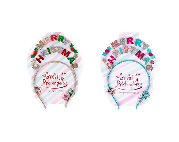 Merry Christmas Headband Assorted de GP Novedades JULIO-SEPTIEMBRE