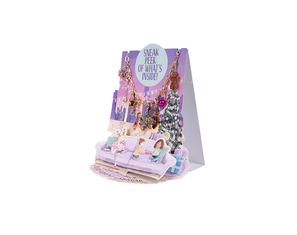 Holiday Fun Jewelry Advent Calendar Promo Card FREE w/12pcs purchase of any Advent Calendar de GP Novedades JULIO-SEPTIEMBRE