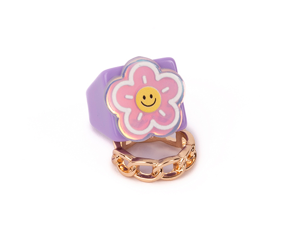 Boutique Chic Sunny Blooms Ring Set (2 pcs) de GP Boutique Jowelry