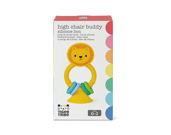 High Chair Buddy Silicone Lion de Tigertribe Juguetes