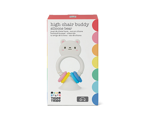 High Chair Buddy Silicone Bear de Tigertribe Juguetes
