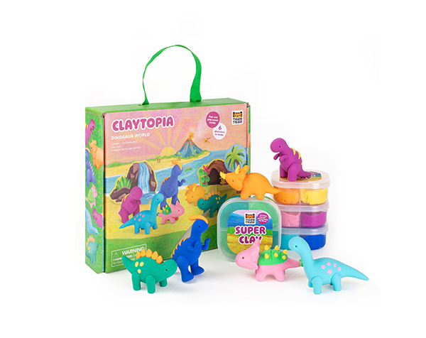 Claytopia Dinosaur World de Tigertribe Manualidades