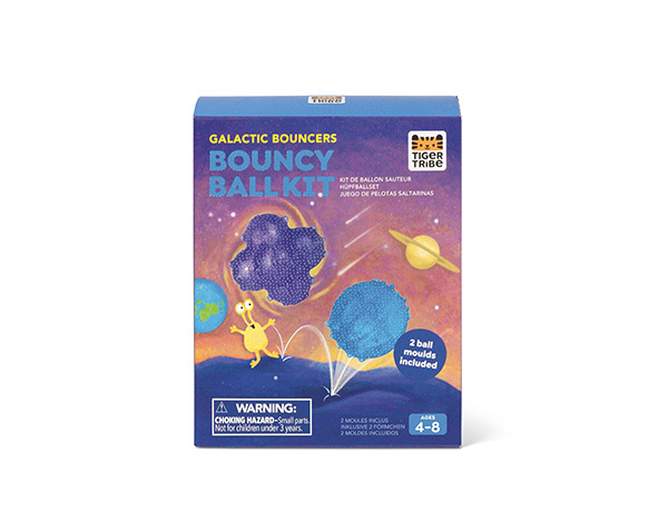 Galactic Bouncers Bouncy Ball Kit (display 12 ud.) de Tigertribe Manualidades