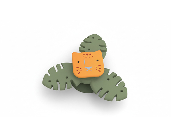 Spinner Tiger  Green de Little L Silicone Toys