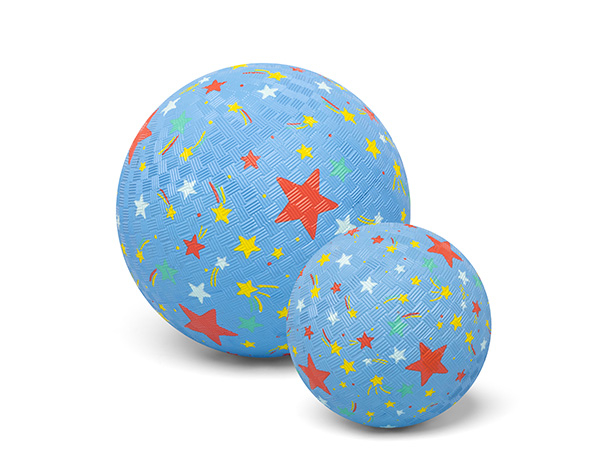 Rubber Ball Shooting Stars 18 cm de Little L Balls