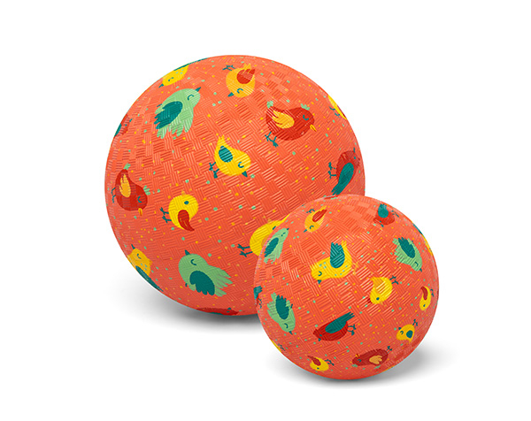 Rubber Ball Birds 13 cm de Little L Balls