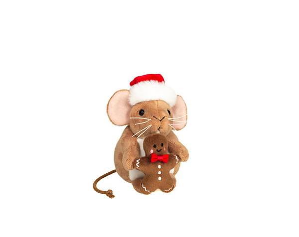 Christmas Mouse with cookie 2 11 cm de Teddy Hermann Halloween Christmas