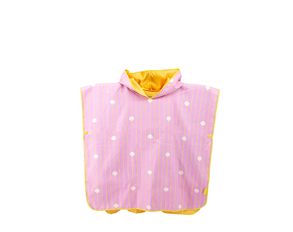 Poncho Microfibre Banana pink 60 x 60 cm de Quut Play Towels