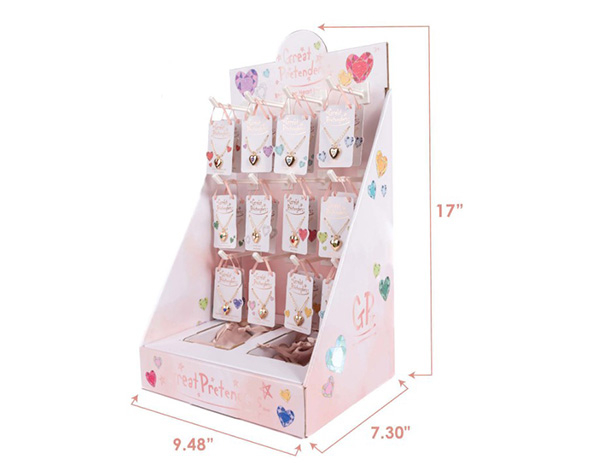 Birthstone Heart Lockets PDQ-Display (FULL) de GP Classic Jowelry