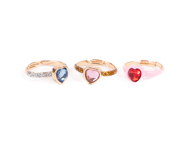 Hearts of Love Ring Set (3 pcs) de GP Classic Jowelry
