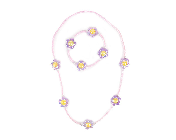 Crazy for Daisies Necklace & Bracelet Set (2 pcs) de GP Classic Jowelry