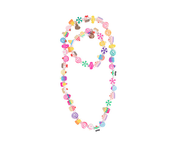 Sweet Treats Necklace & Bracelet Set (2 pcs) de GP Classic Jowelry