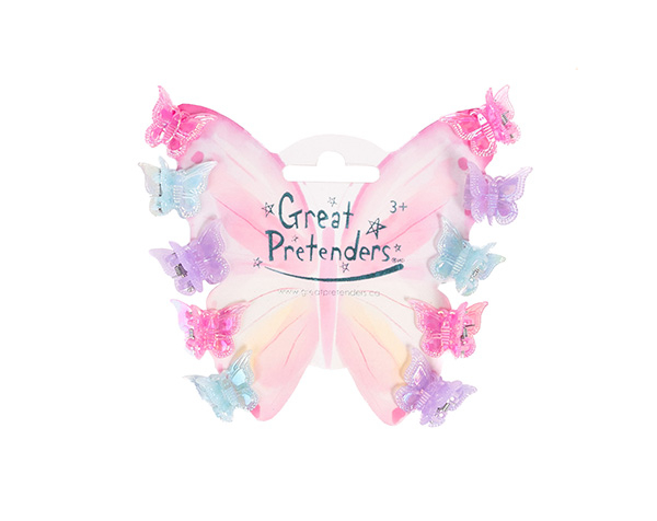 Fancy Flutter Mini Hairclip Set (10 pcs) de GP Classic Jowelry