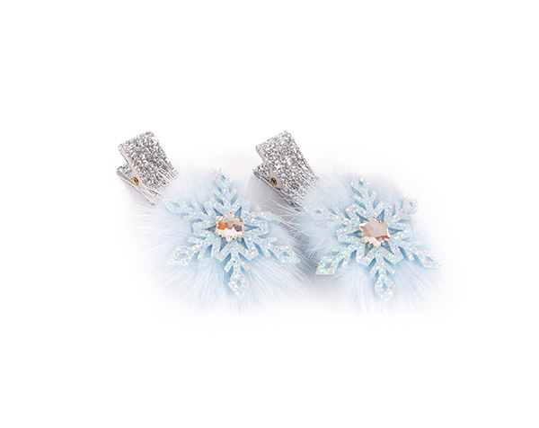 Frosty Sisters Hairclips, 2pc de GP Classic Jowelry