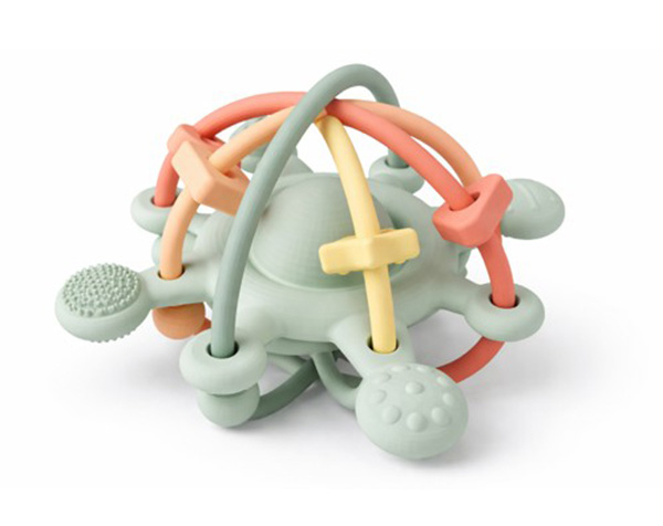 Sensory Star Green de Little L Silicone Toys