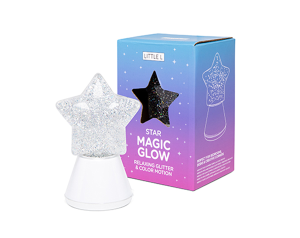 Magic Glow Star Glitter lamp de Little L Lights