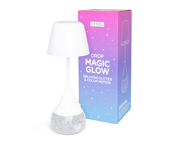 Magic Glow Drop Glitter lamp de Little L Lights