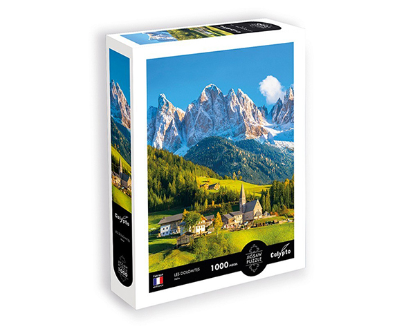 Puzzle 1000 pc PAYSAGE Les Dolomites Italie de Calypto