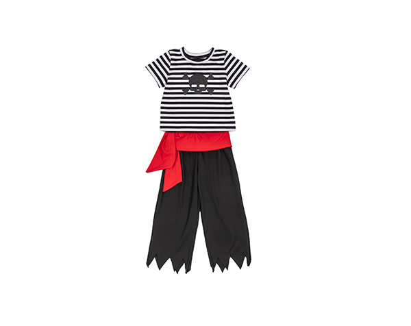 Pirate Mate Jacket with Pant & Sash, SIZE US 5-6 de GP Disfraces