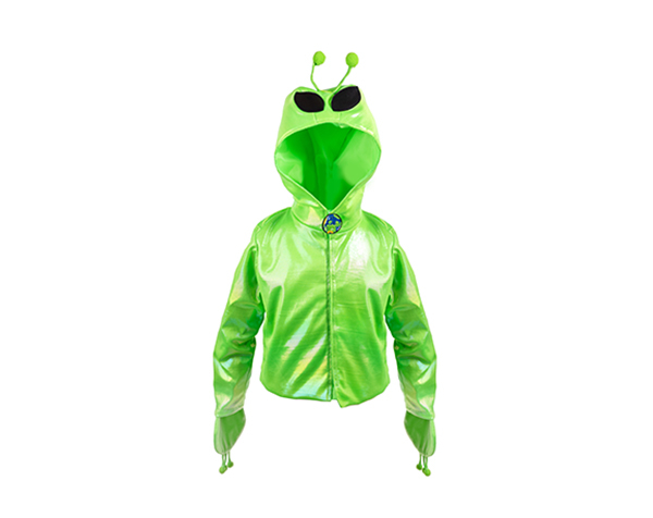 Galaxy Invader Hooded Jacket, Green, SIZE US 4-6 de GP NOVEDADES ENERO 2026