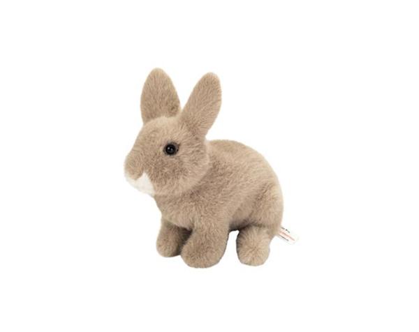 Rabbit sitting grey 20 cm de Teddy Hermann 