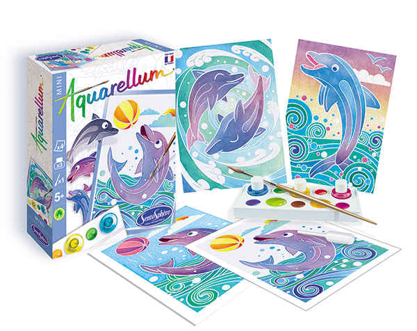 Aquarellum Mini Dauphins de Sentosphere Express