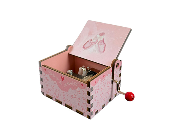 Boite pour Manivelle Musicale - Ballerine de Trousselier
