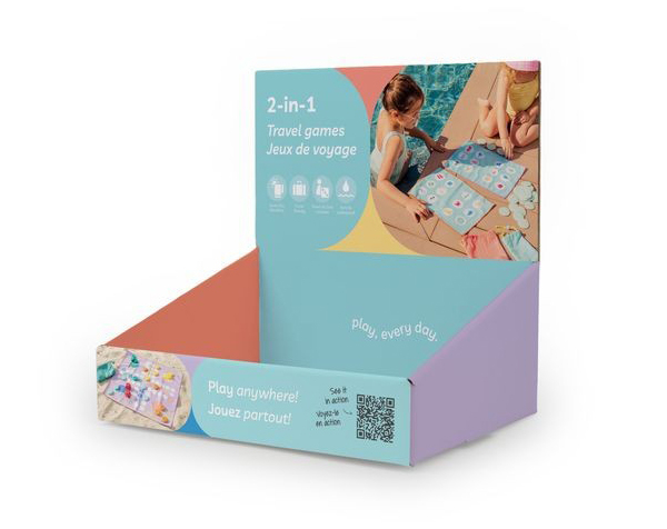 Travel Game Display de Quut Beach Toys
