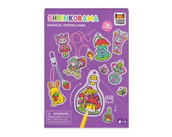 Shrinkorama - Magical Woodlands (set 12 uds) de Tigertribe Manualidades