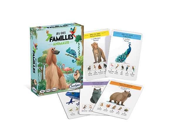 Jeux des 7 familles : animaux de Sentosphere Express