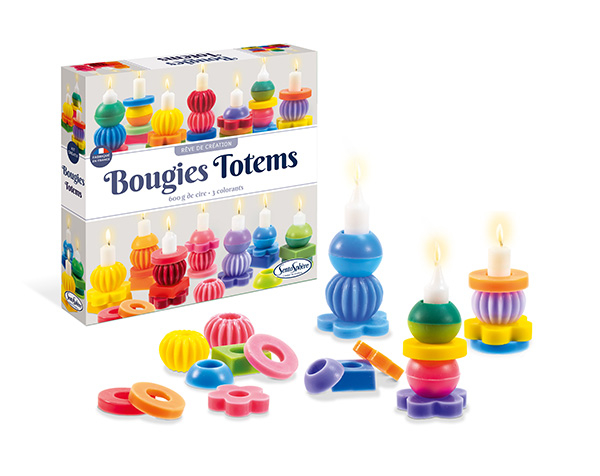 Bougies Totems de Sentosphere Express